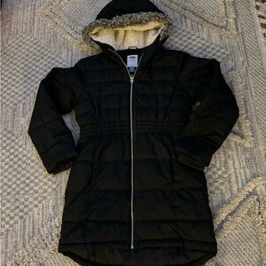 Big Girls hooded puffer jacket